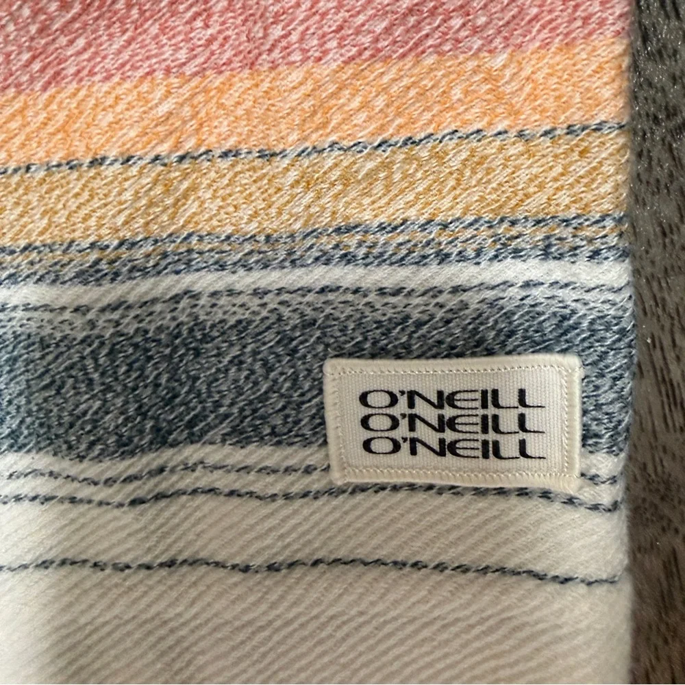 O'Neill Mens XL Striped Standard Fit Drawstring Summer Walking Shorts - Picture 4 of 9